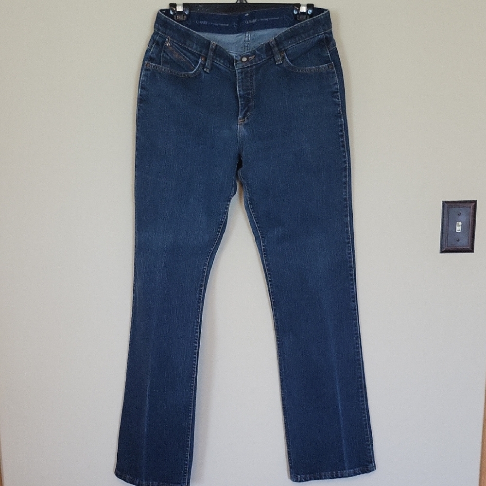 Wrangler Women's Boot Cut Jeans in Deep Blue
